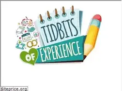 Sites similar to tidbitsofexperience.com