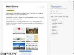 Sites similar to tiddlywiki.com