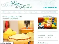 Sites similar to tideandthyme.com