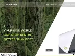 Sites similar to tidersign.com