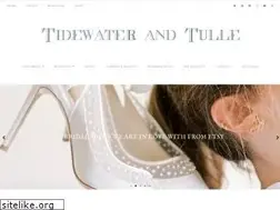 Sites similar to tidewaterandtulle.com