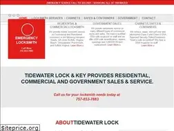 Sites similar to tidewaterlockandkey.com