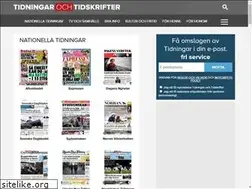 Sites similar to tidningarochtidskrifter.com