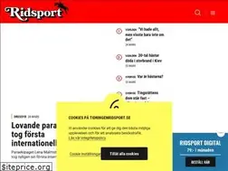 Sites similar to tidningenridsport.se