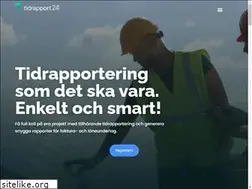 Sites similar to tidrapport24.se