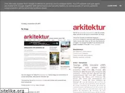 Sites similar to tidskriften-arkitektur.blogspot.com