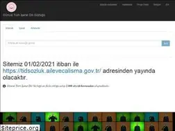 Sites similar to tidsozluk.net
