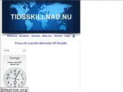 Sites similar to tidsskillnad.nu