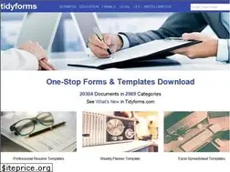 Sites similar to tidyforms.com