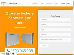 Sites similar to tidylockers.com.au