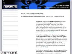 Sites similar to tiedemann-instruments.de