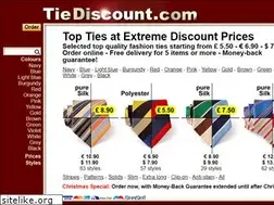 Sites similar to tiediscount.com