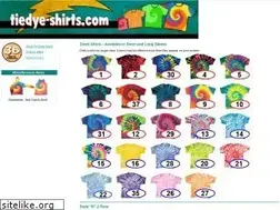 Sites similar to tiedye-shirts.com