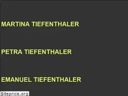 Sites similar to tiefenthaler.name
