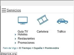 Sites similar to tiempo.farodevigo.es