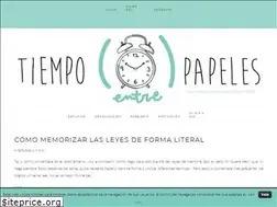 Sites similar to tiempoentrepapeles.com