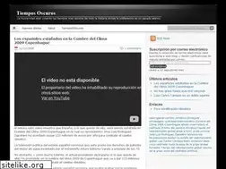 Sites similar to tiempososcuros.wordpress.com