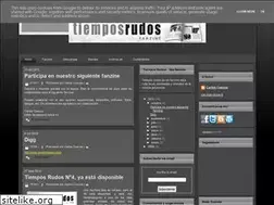 Sites similar to tiemposrudos.blogspot.com