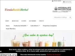 Sites similar to tiendabatidoherbal.com