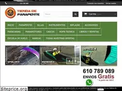 Sites similar to tiendadeparapentedraco.com