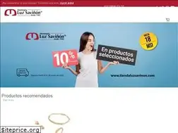Sites similar to tiendaluzsavinon.com