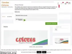 Sites similar to tiendascolores.es