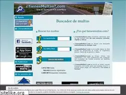 Sites similar to tienesmultas.com