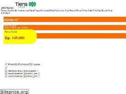 Sites similar to tiens.co.id
