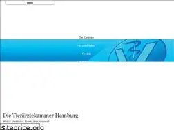Sites similar to tieraerztekammer-hamburg.de