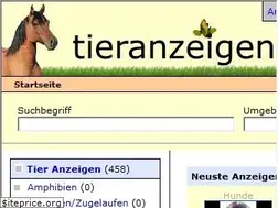 Sites similar to tieranzeigen.de