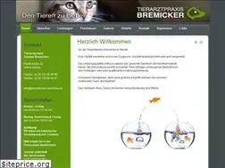 Sites similar to tierarztpraxis-bremicker.de