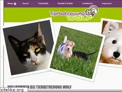 Sites similar to tierbetreuung-wolf.de