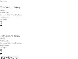 Sites similar to tiercouturebakery.com
