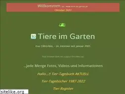 Sites similar to tiere-im-garten.de