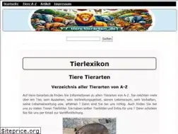 Sites similar to tiere-tierarten.de