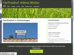 Sites similar to tierfriedhof-kleine-wolke.de