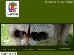 Sites similar to tiergehege-kaisergarten.de