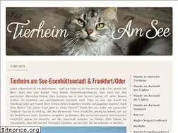 Sites similar to tierheim-am-see.jimdo.com