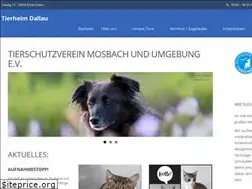 Sites similar to tierheim-dallau.de