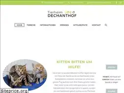 Sites similar to tierheim-dechanthof.at