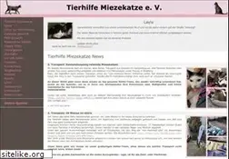Sites similar to tierhilfe-miezekatze.de