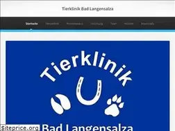 Sites similar to tierklinik-bad-langensalza.de