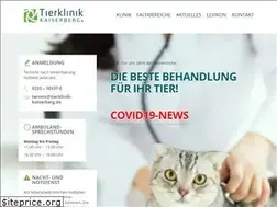 Sites similar to tierklinik-kaiserberg.de
