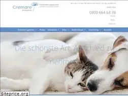 Sites similar to tierkrematorium-cremare.de