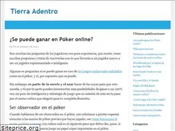 Sites similar to tierra-adentro.cl