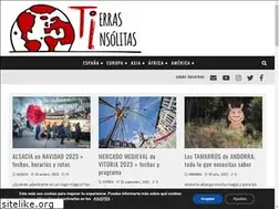 Sites similar to tierrasinsolitas.com
