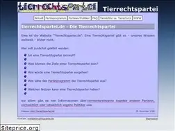 Sites similar to tierrechtspartei.de