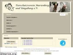 Sites similar to tierschutz-marienberg.de