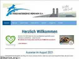 Sites similar to tierschutzbruecke-muenchen.de