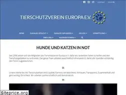 Sites similar to tierschutzverein-europa.de